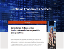 Tablet Screenshot of economia.deperu.com